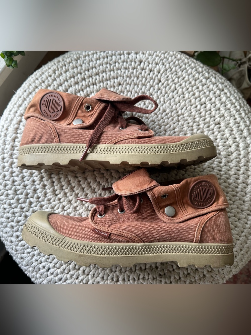 Palladium Baggy Rust Women’s Canvas Boots